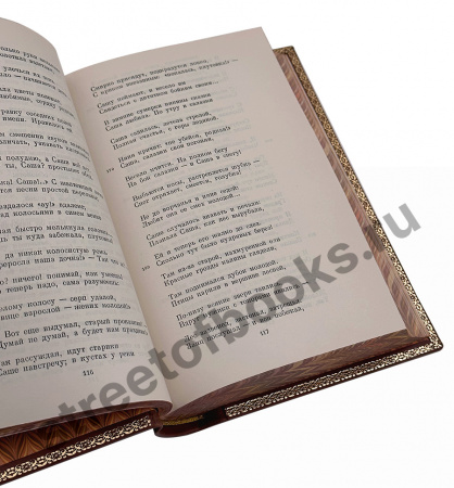 Некрасов - антикварное Полное собрание сочинений в 12 томах в кожаном переплёте 