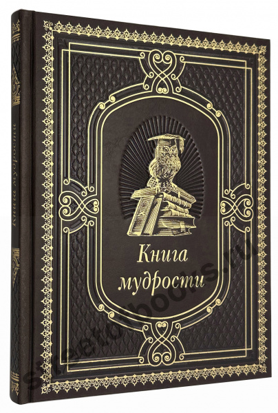 книга мудрости в кожаном переплете