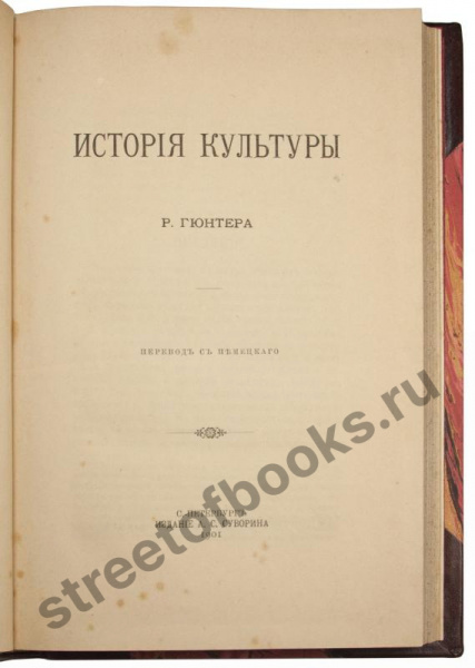 История культуры Р. Гюнтер